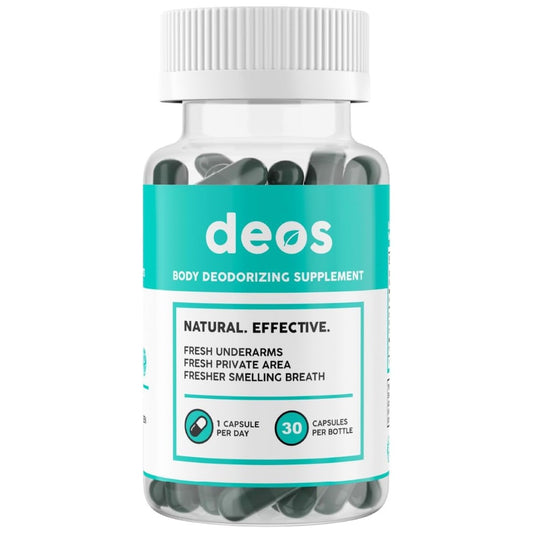 Deos - Cápsulas Naturales para el Olor Corporal