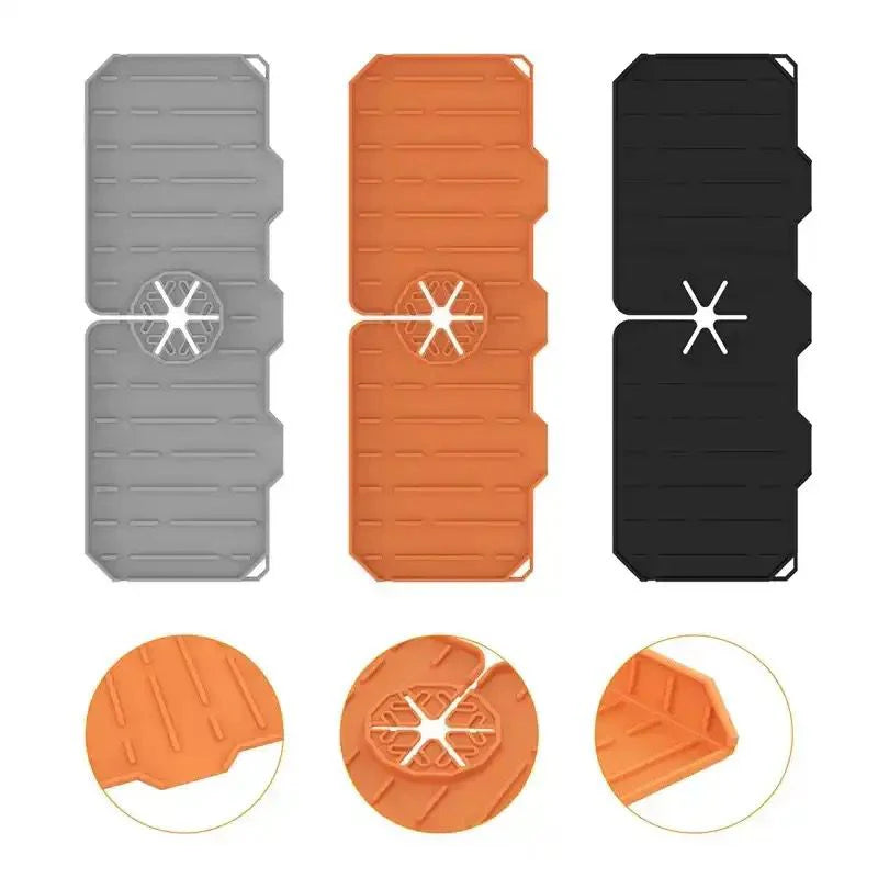 Alfombra Protector De Salpicaduras Grifo En Silicona