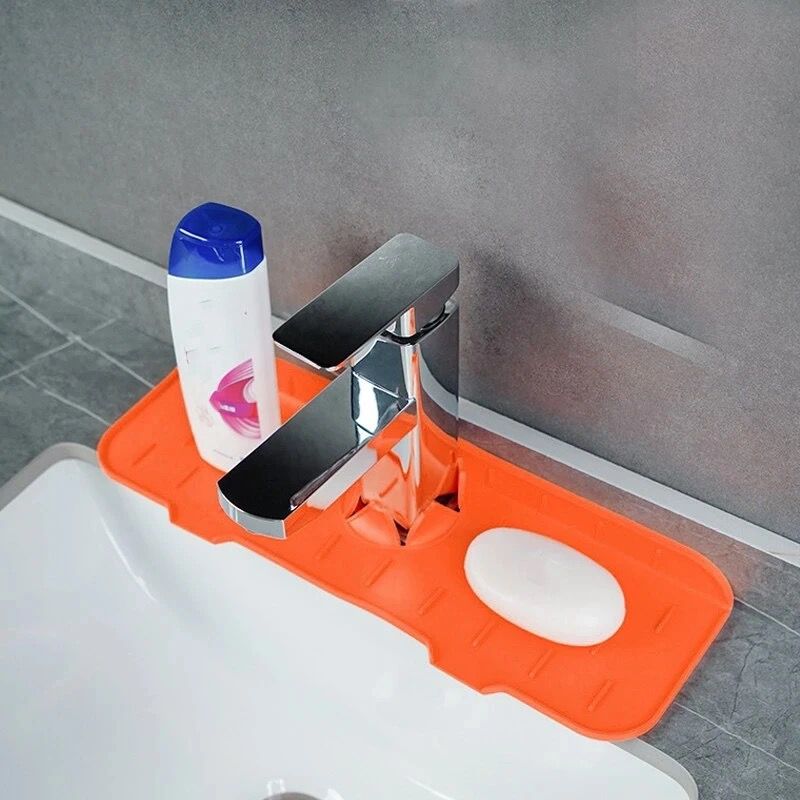 Alfombra Protector De Salpicaduras Grifo En Silicona