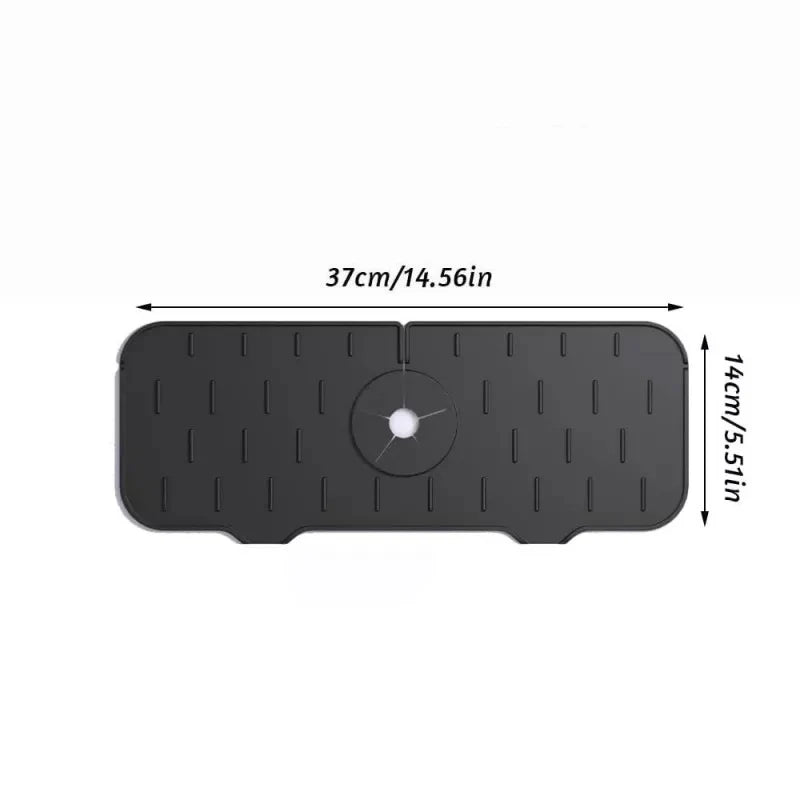 Alfombra Protector De Salpicaduras Grifo En Silicona