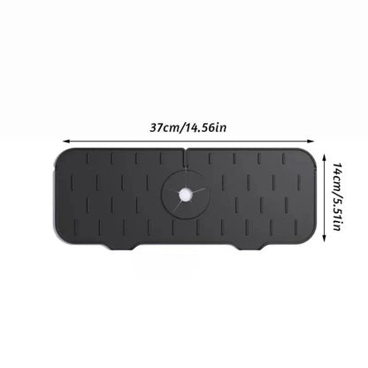 Alfombra Protector De Salpicaduras Grifo En Silicona
